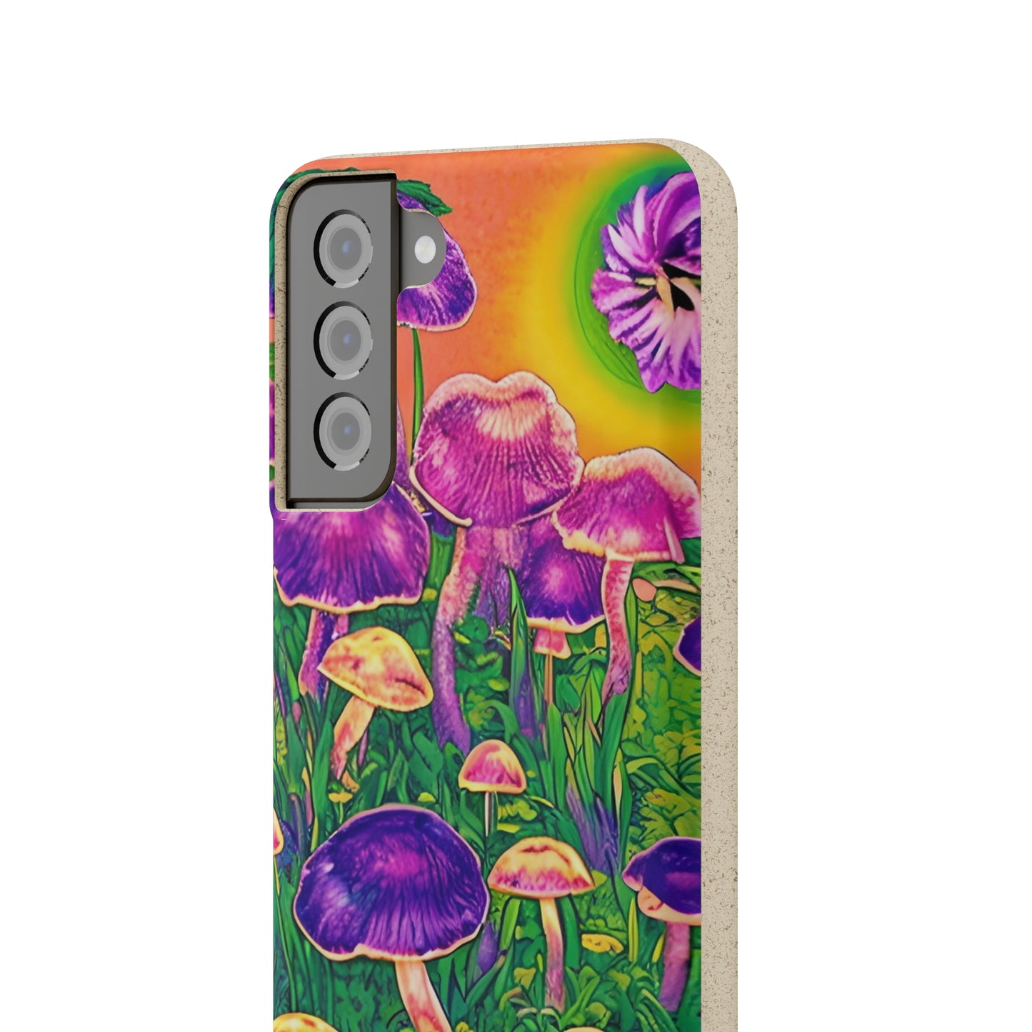 Magic Mushrooms EcoElegance Biodegradable Cases 🌱