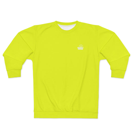 Neon Yellow Classic Unisex Sweatshirt 🇺🇸