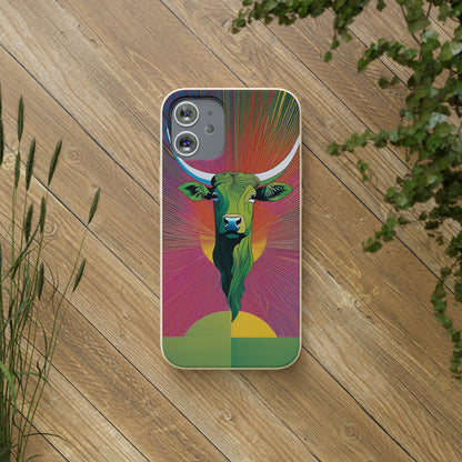 Taurus Rising EcoElegance Biodegradable Phone Case 🌿