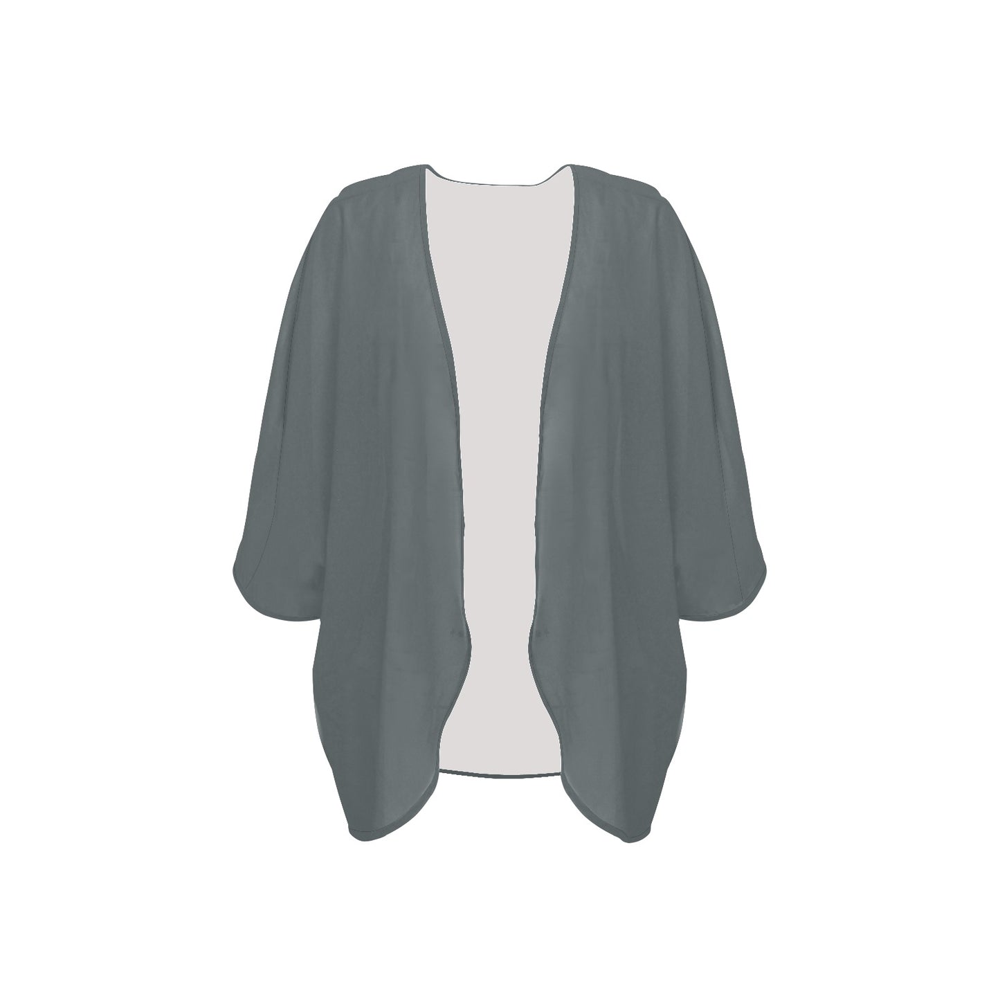 Solid Colors Chiffon Cardigan