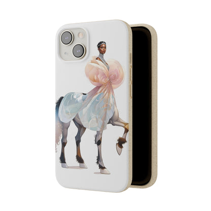 Sagittarius Chic EcoElegance Biodegradable Phone Cases 🌱