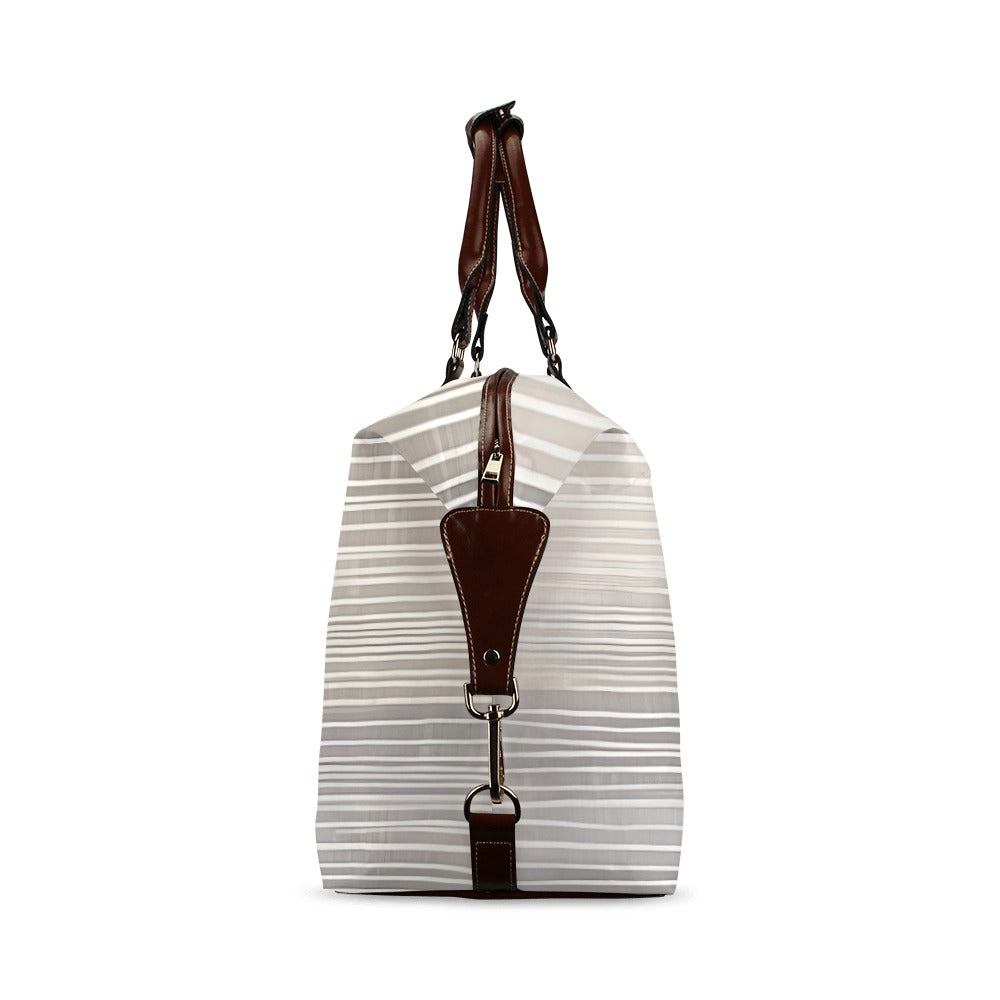 Silver Lines Travel Bag