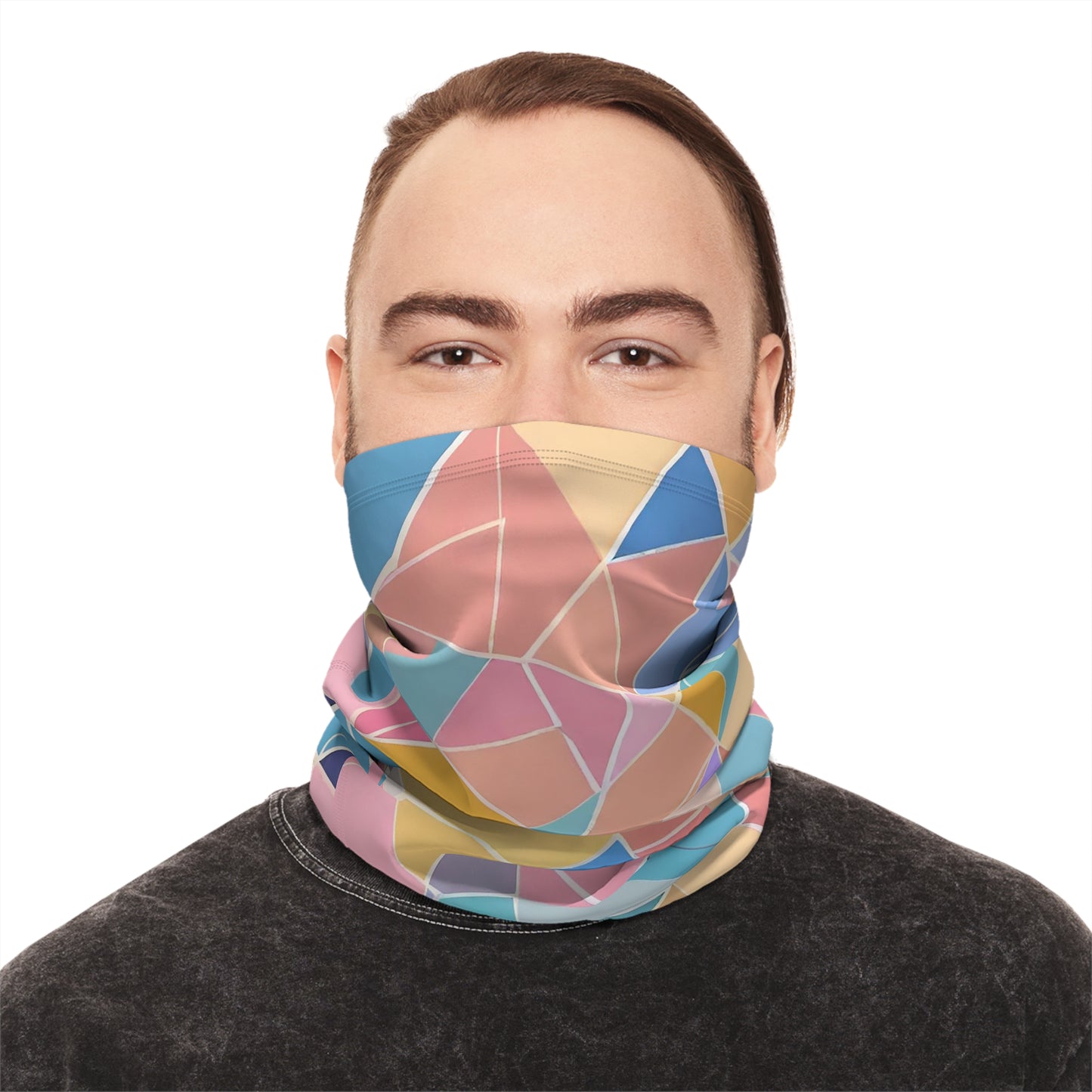 Pastel Angles Heavyweight Neck Gaiter 🇺🇸