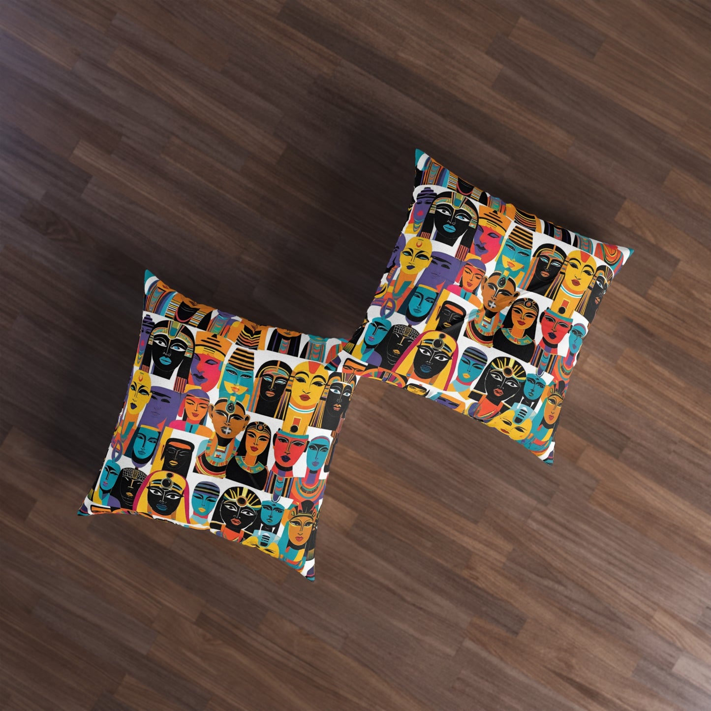 Kemetic Social Club Tufted Square Floor Pillow