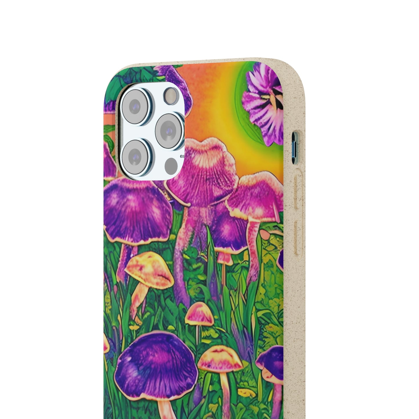 Magic Mushrooms EcoElegance Biodegradable Cases 🌱