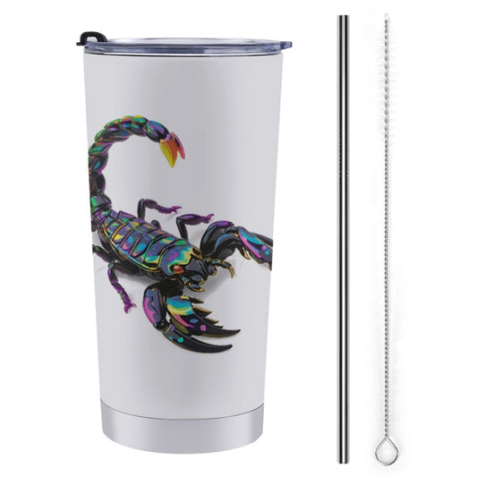 Rainbow Scorpion Thermal Stainless Steel Mug 20 Oz