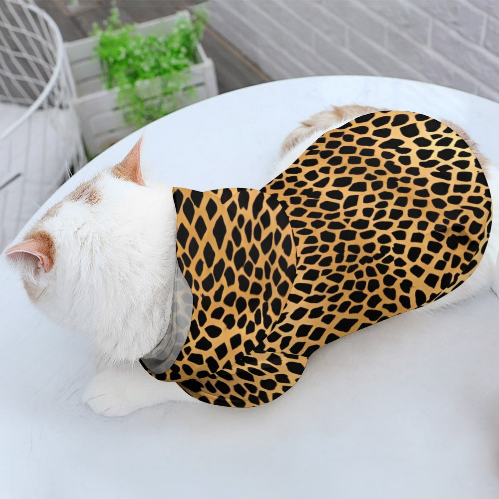 Deep Cheetah Pet Hoodie