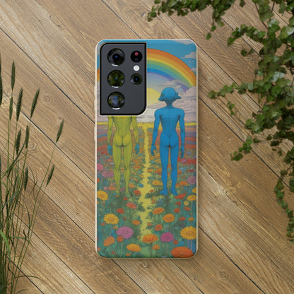 Gemini Spring V EcoElegance Biodegradable Phone Case 🌿