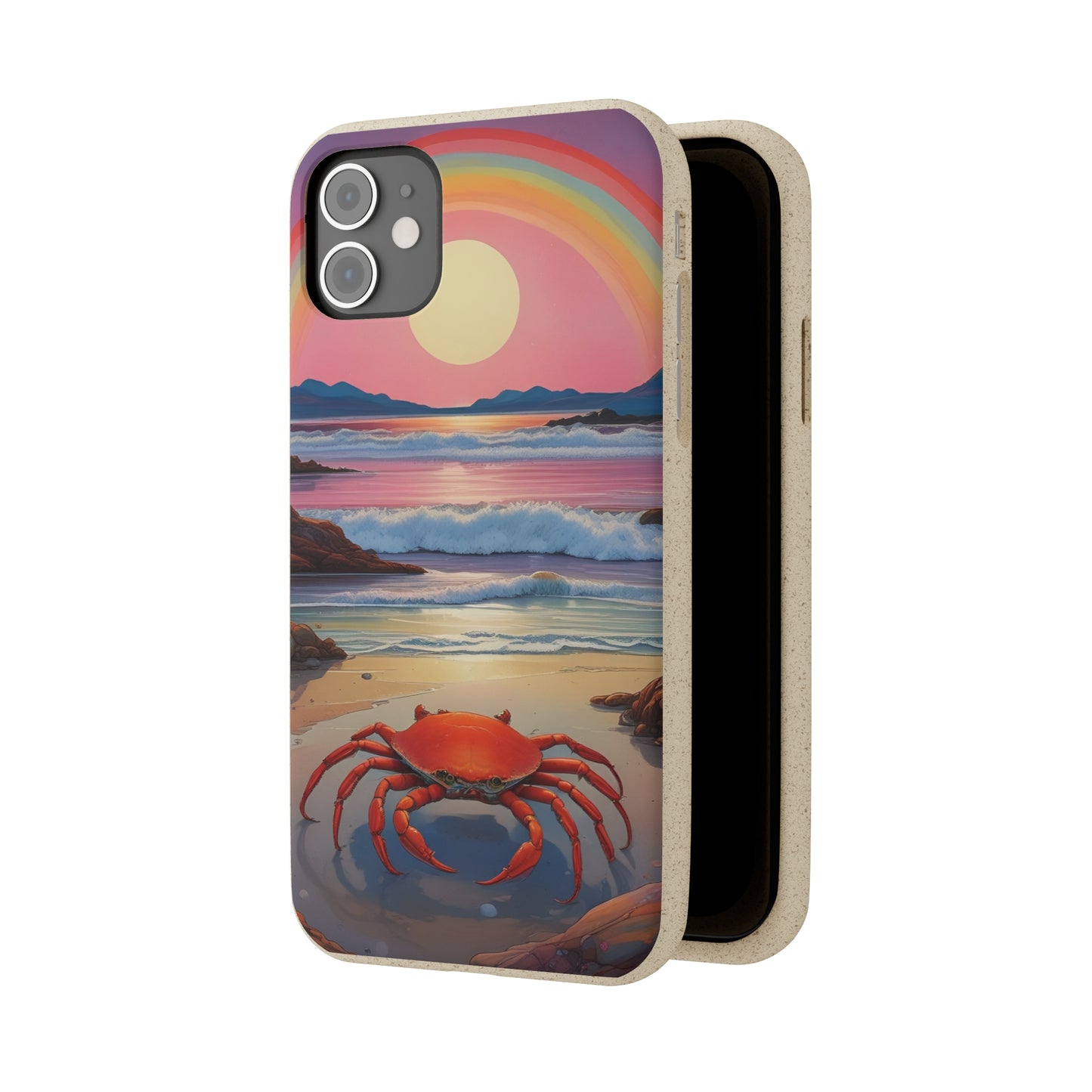 Cancerian Sunset EcoElegance Biodegradable Phone Case 🌿