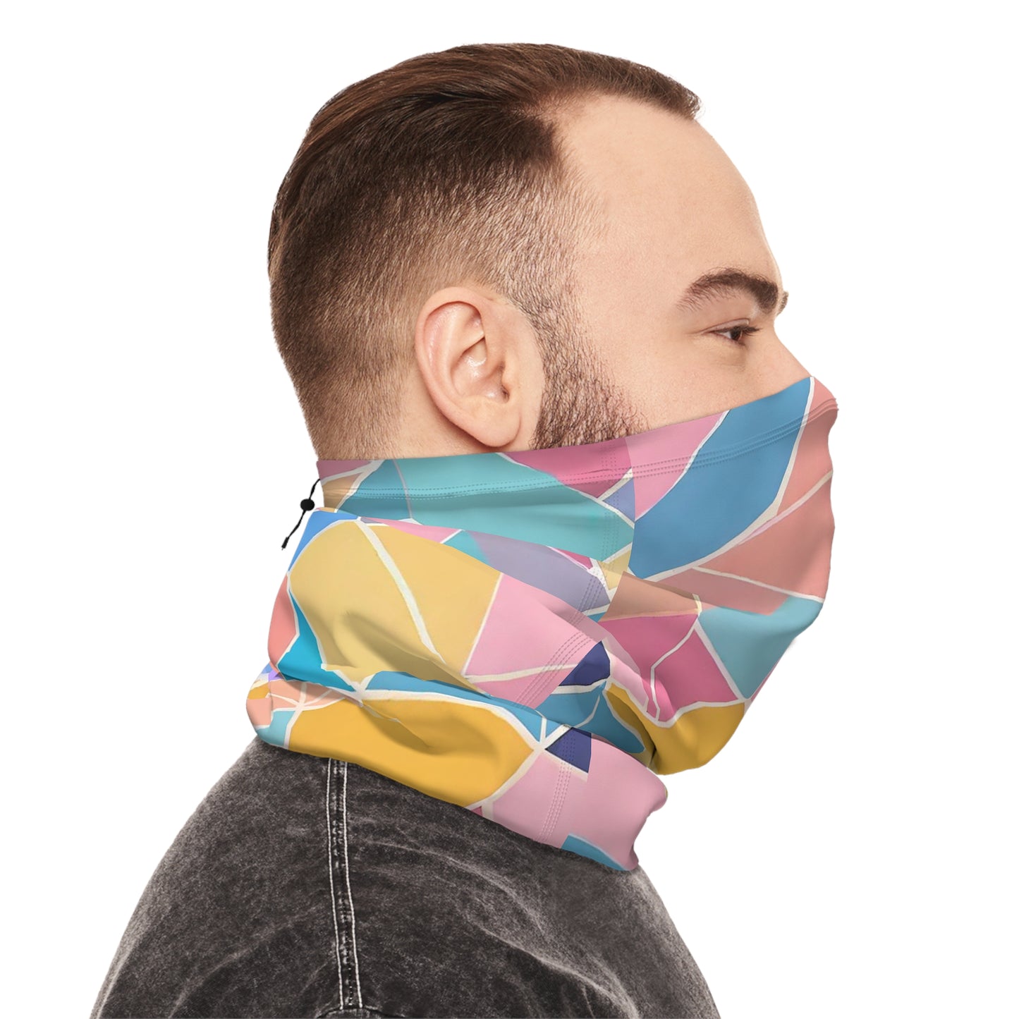 Pastel Angles Heavyweight Neck Gaiter 🇺🇸