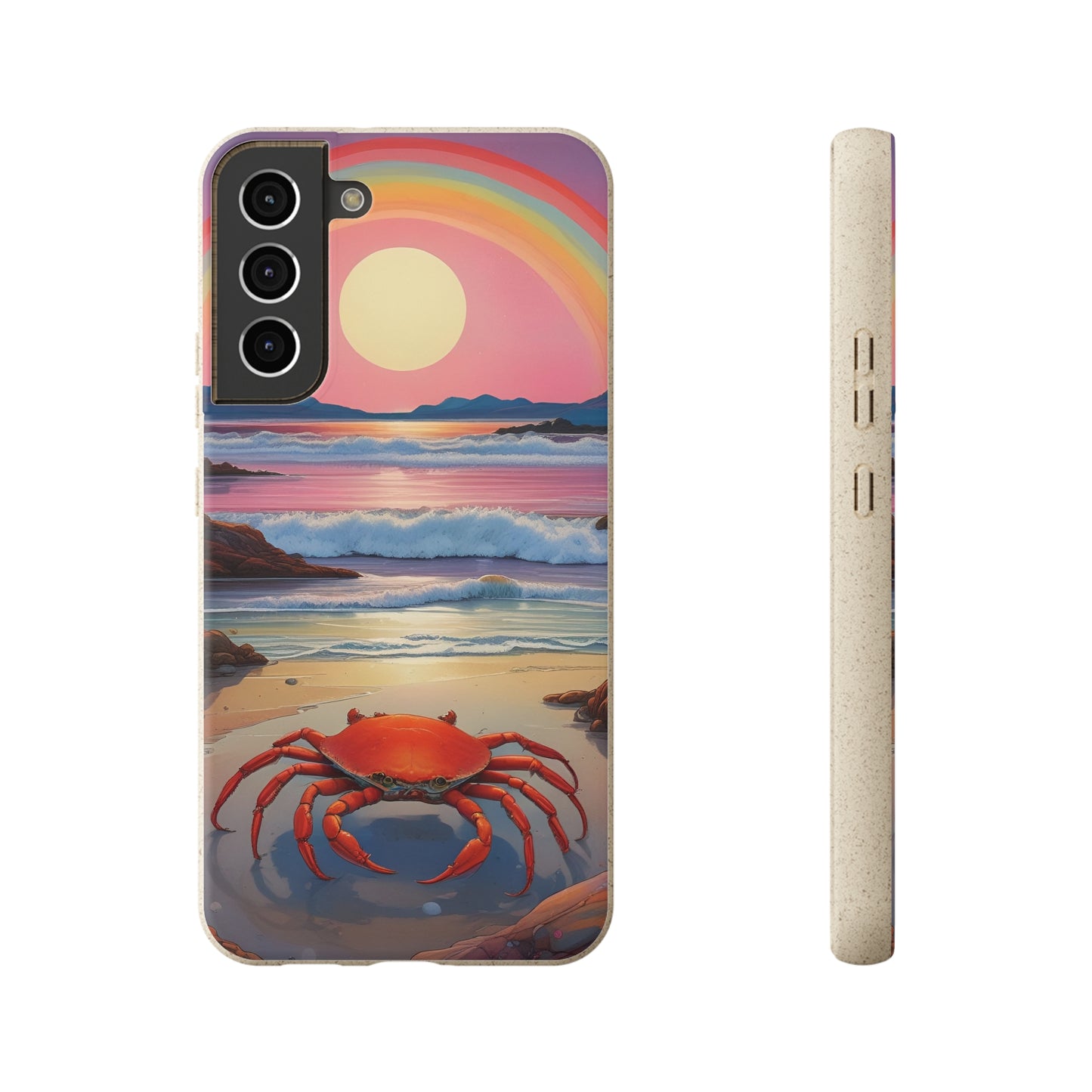 Cancerian Sunset EcoElegance Biodegradable Phone Case 🌿