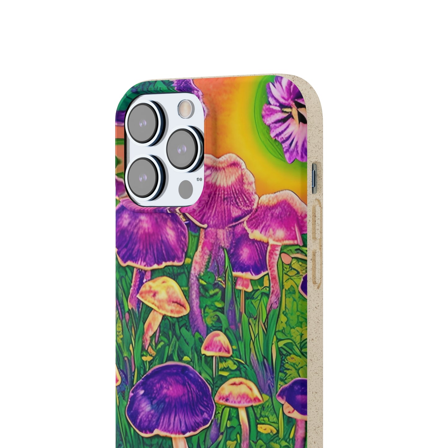 Magic Mushrooms EcoElegance Biodegradable Cases 🌱