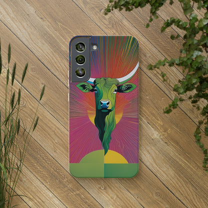 Taurus Rising EcoElegance Biodegradable Phone Case 🌿