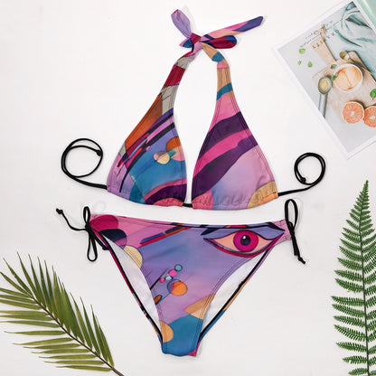 Eye on You Halter Bikini