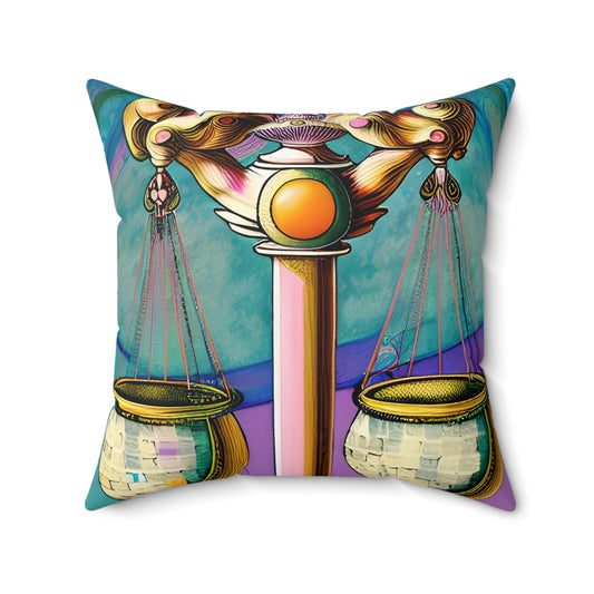 Libra Square Pillow