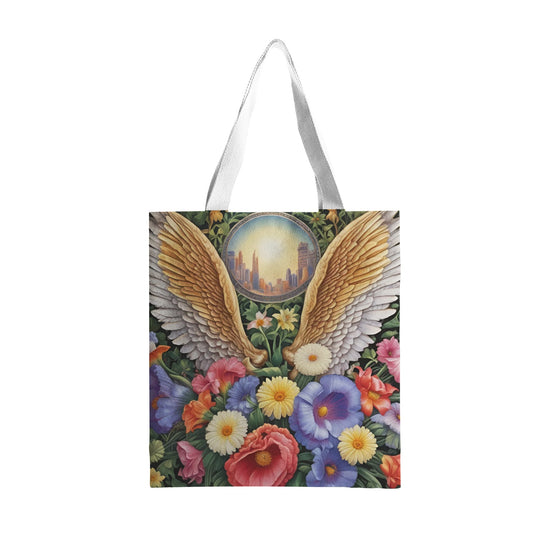 September Angel Heavy Duty Cotton Canvas Tote Bag🏕