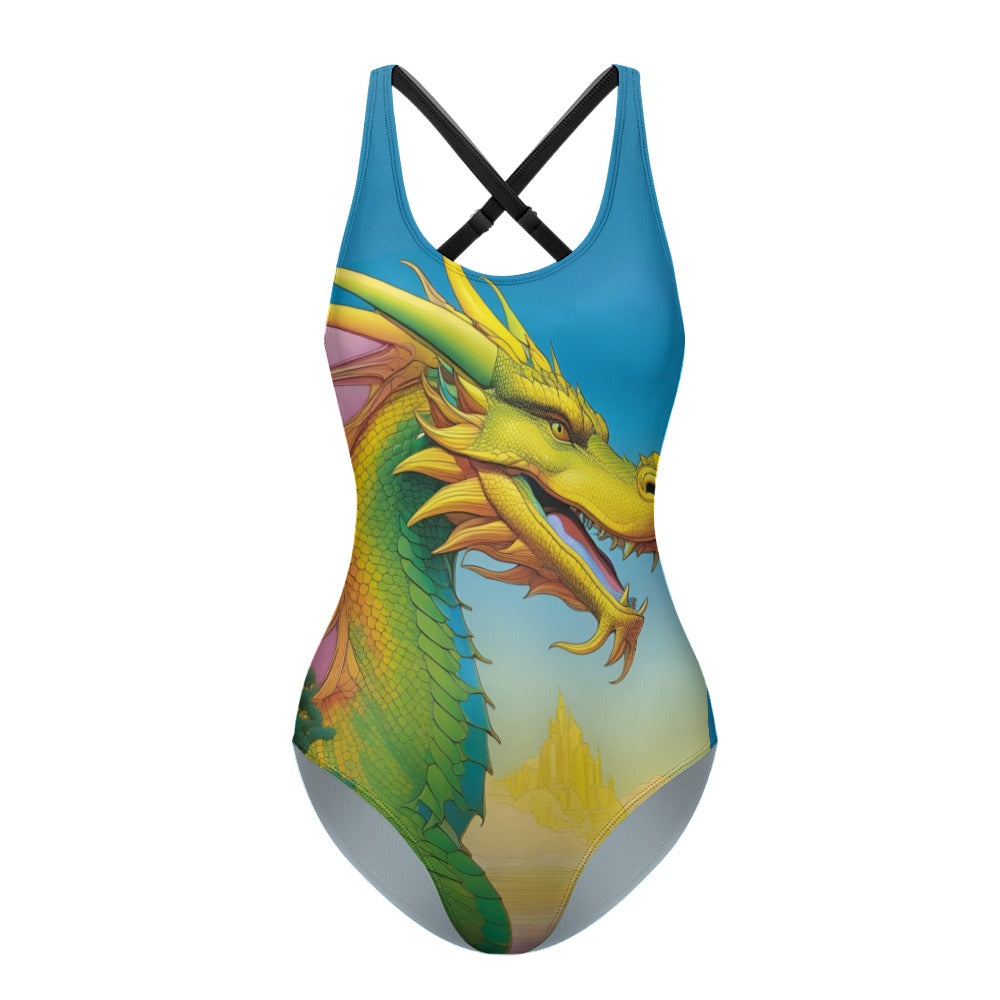 Happy Dragon Adjustable One Piece Swimsuit