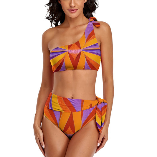 Orange Deco Island Bikini