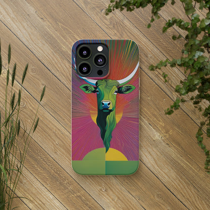 Taurus Rising EcoElegance Biodegradable Phone Case 🌿