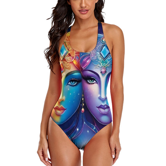 Sky Twins Adjustable One Piece Swimsuit