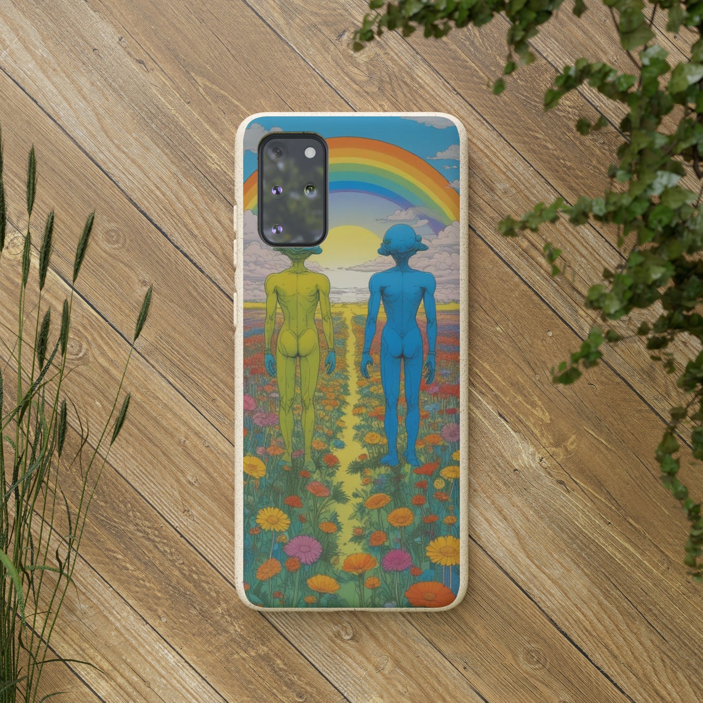 Gemini Spring V EcoElegance Biodegradable Phone Case 🌿