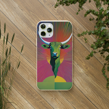 Taurus Rising EcoElegance Biodegradable Phone Case 🌿