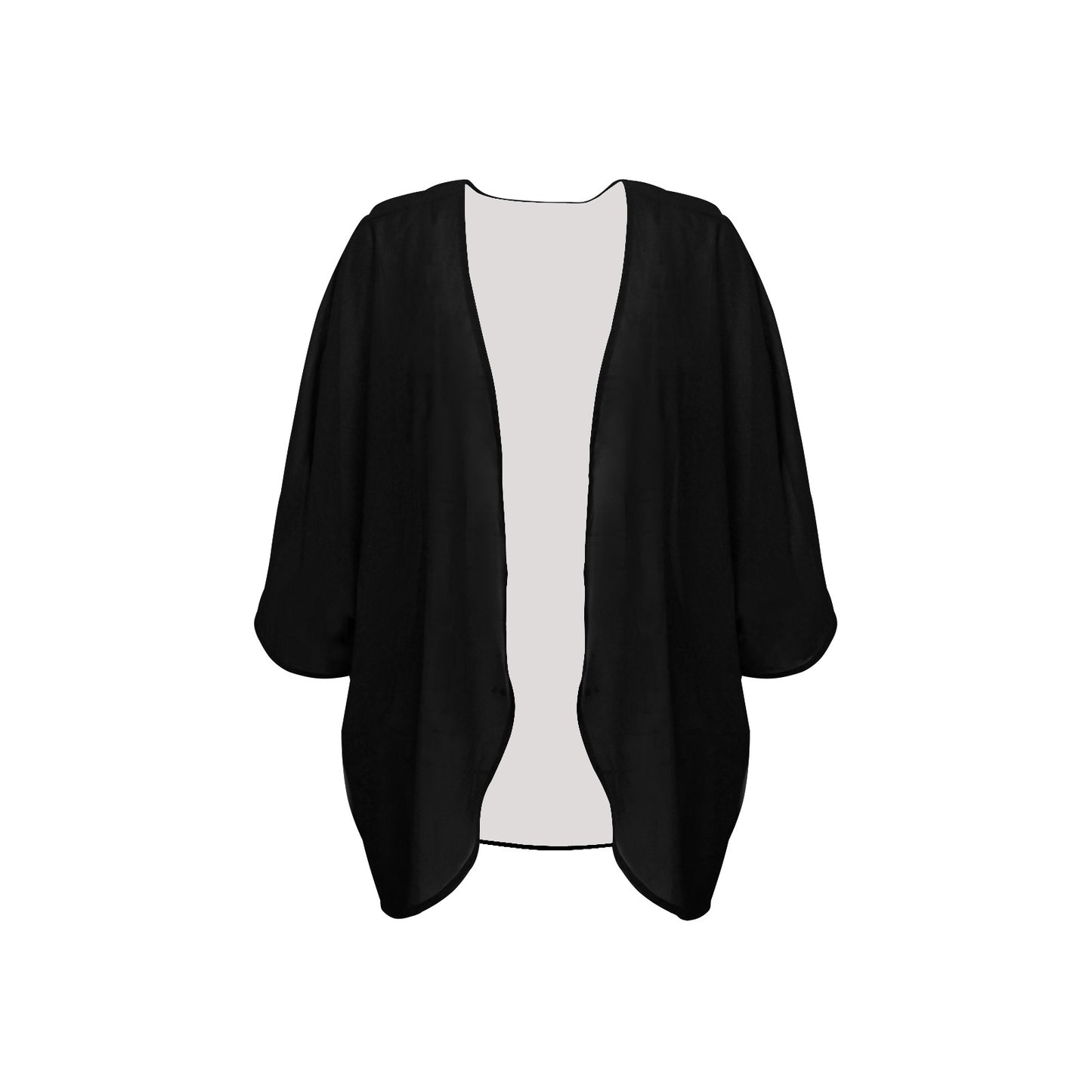 Solid Colors Chiffon Cardigan