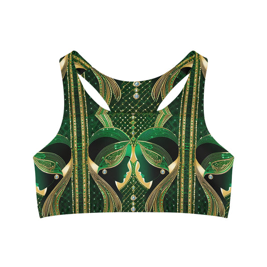 Emerald Gemini Softflex Sports Bra