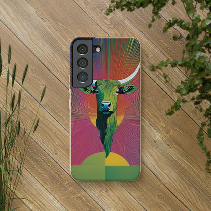 Taurus Rising EcoElegance Biodegradable Phone Case 🌿