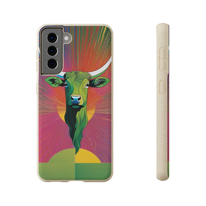 Taurus Rising EcoElegance Biodegradable Phone Case 🌿