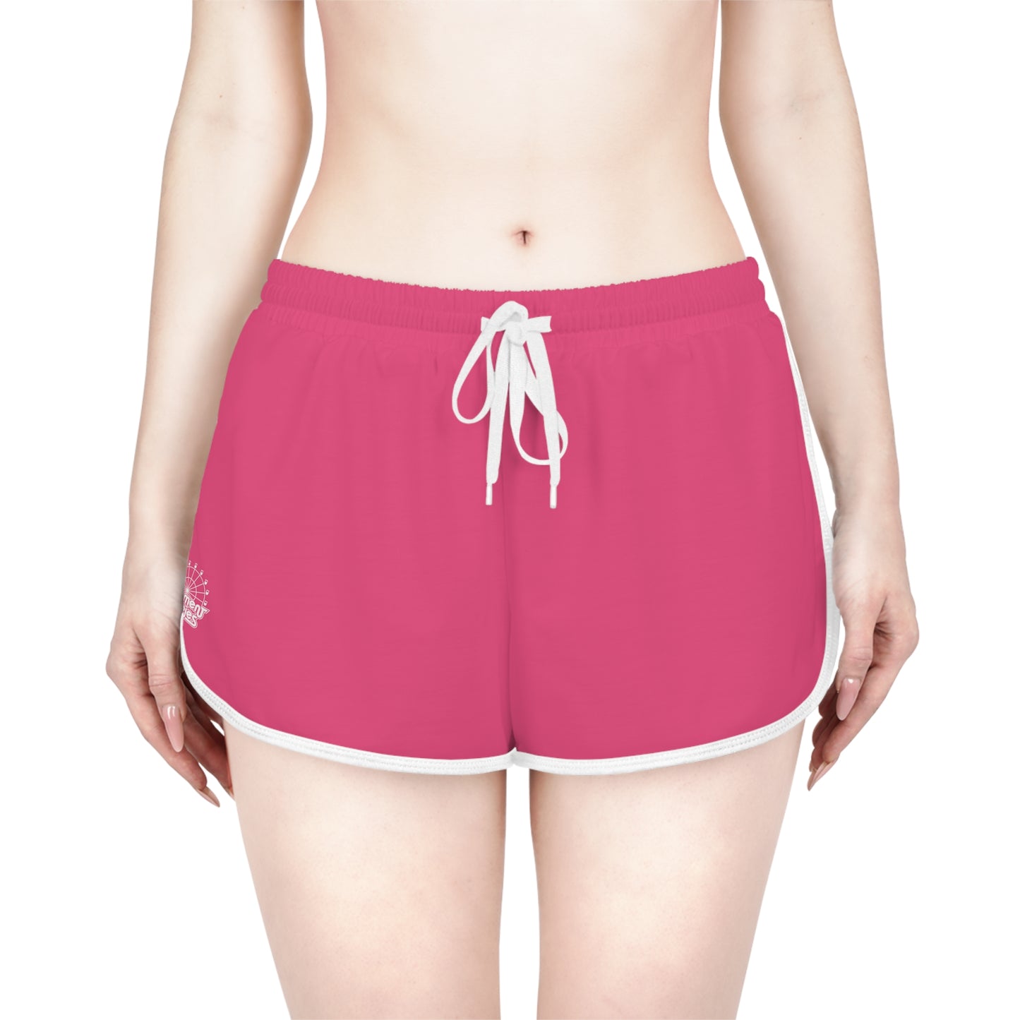 Juicy Pink Retro Women's Gym Shorts