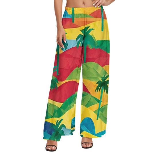 Palm Desert Sunset Wide Leg Pants