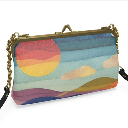 Santa Fe Sunset Metal Frame Bag 🏕