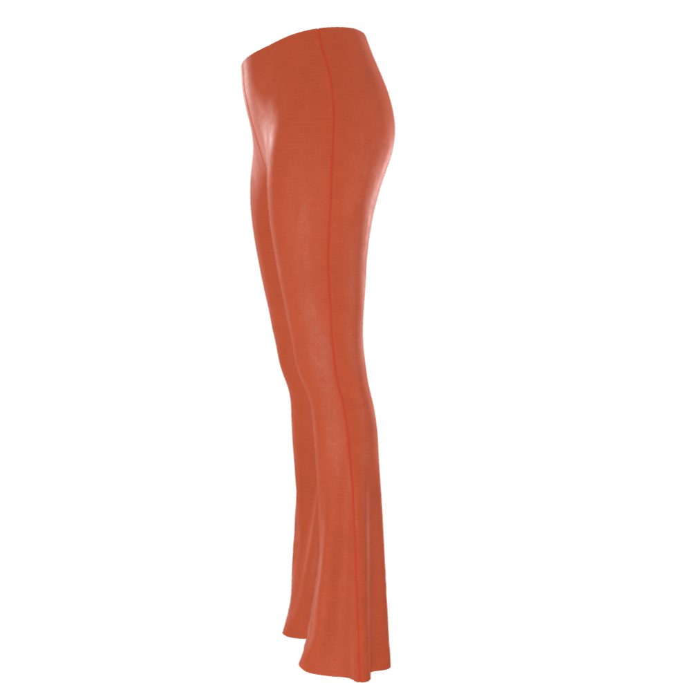 Ginger Snap Lux Velour Flares