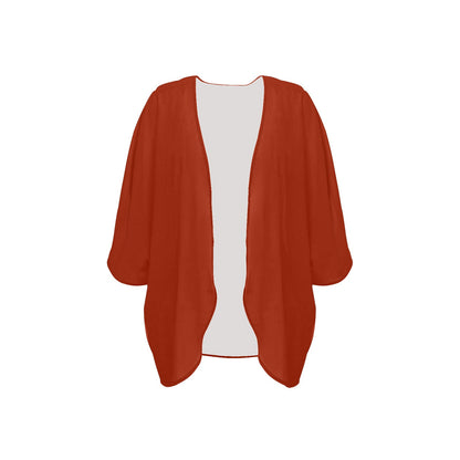 Solid Colors Chiffon Cardigan