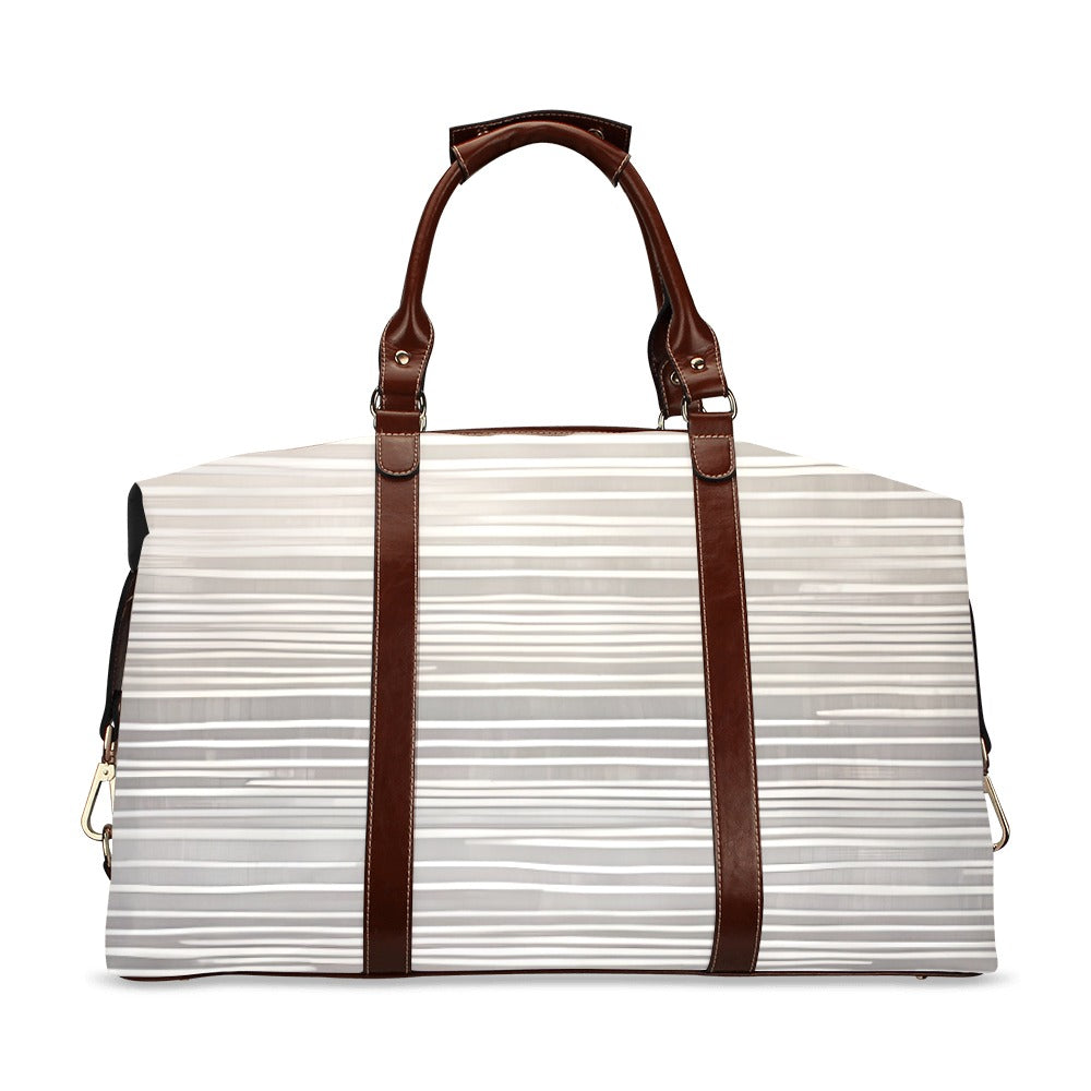 Silver Lines Travel Bag