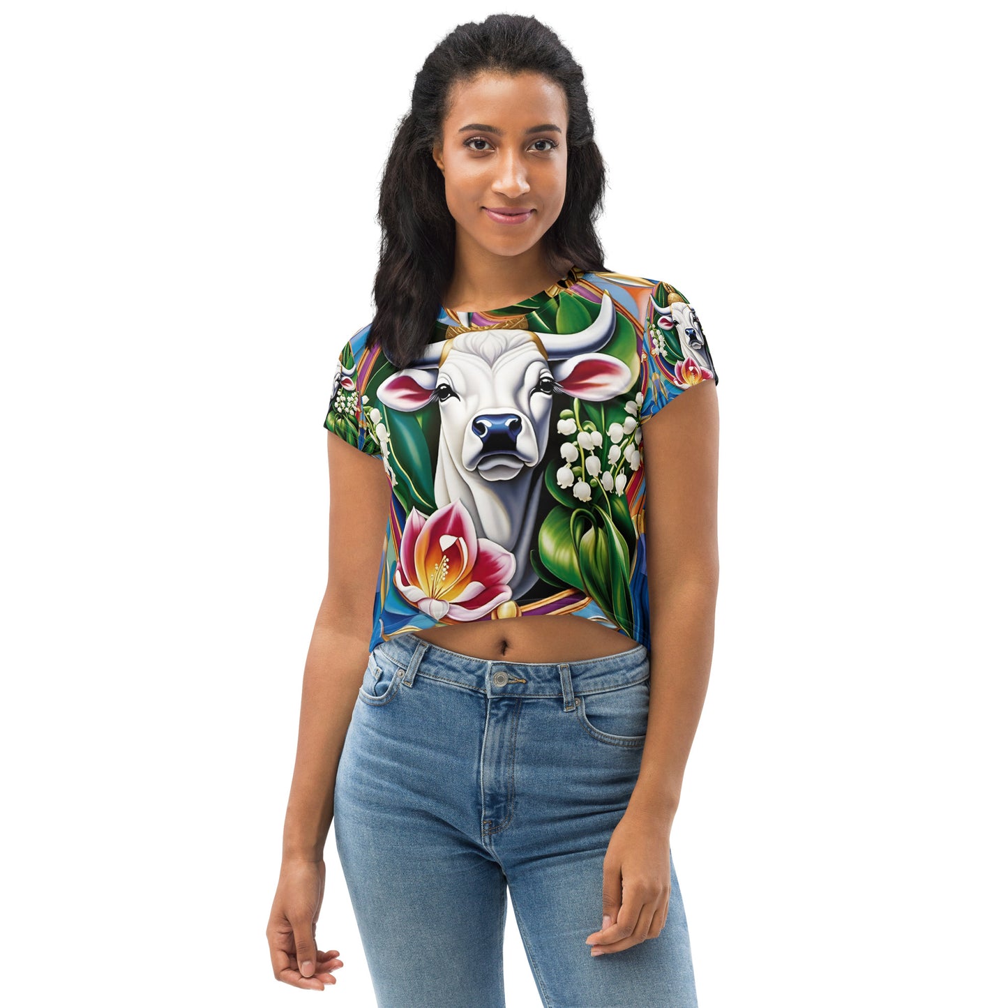 Taurus of the Valley Crop Tee