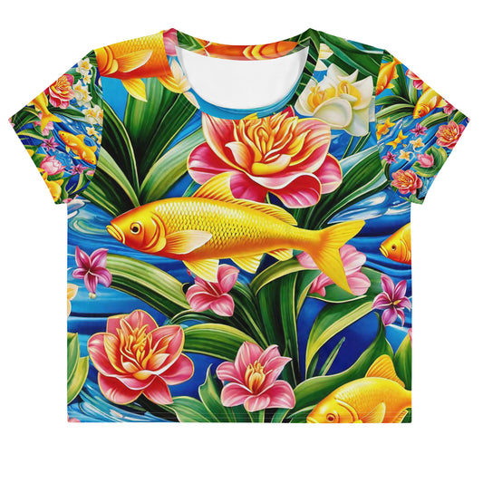 Daffodilic Pisces Crop Tee