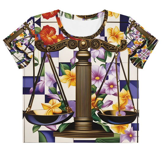 Aster Libra Crop Tee