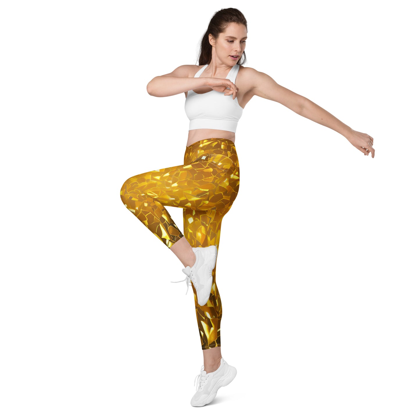 Golden Mirrors LuxFlex Leggings ♻️✅