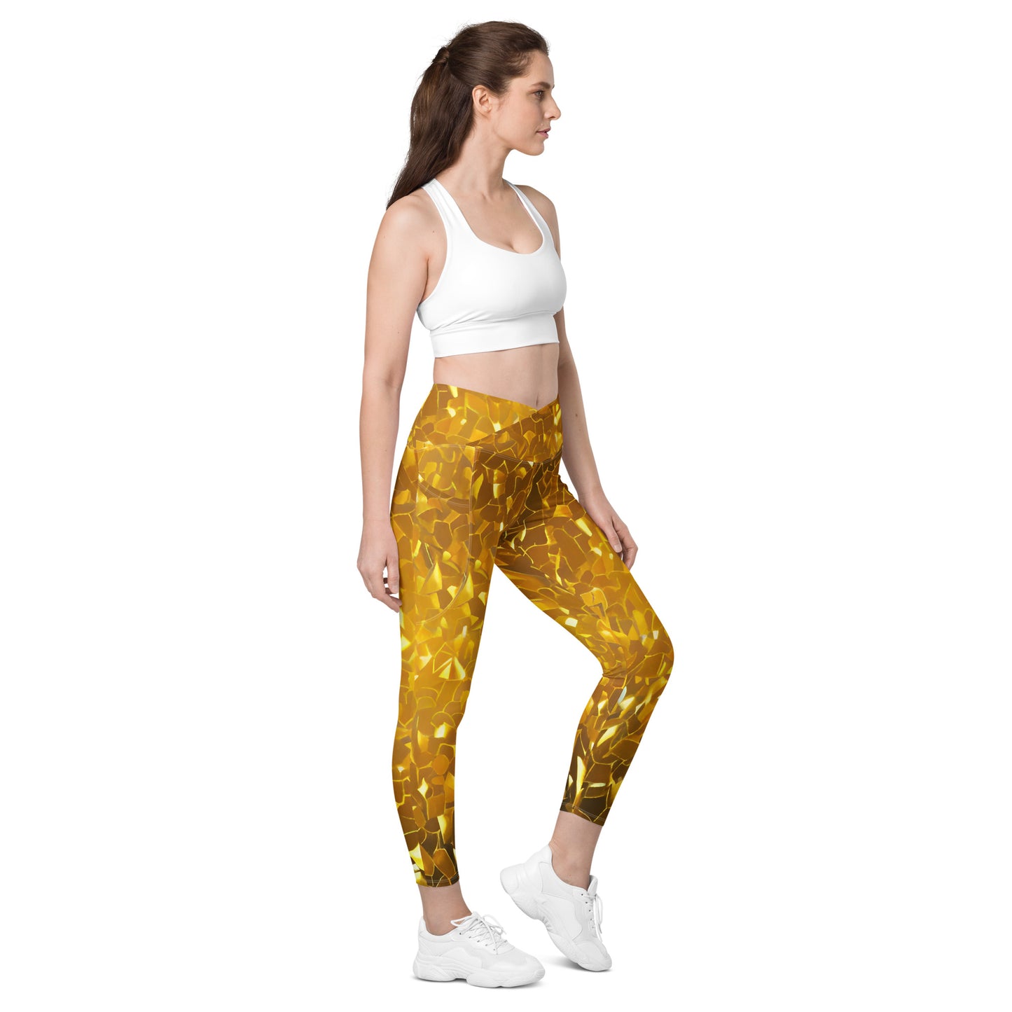 Golden Mirrors LuxFlex Leggings ♻️✅