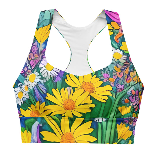 Daisy Bouquet Ultimate Performance Sports Bra