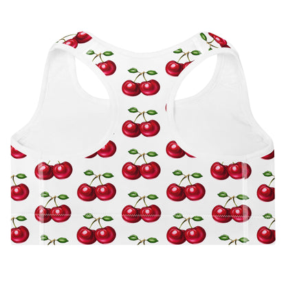 Cherries Standard Sports Bra