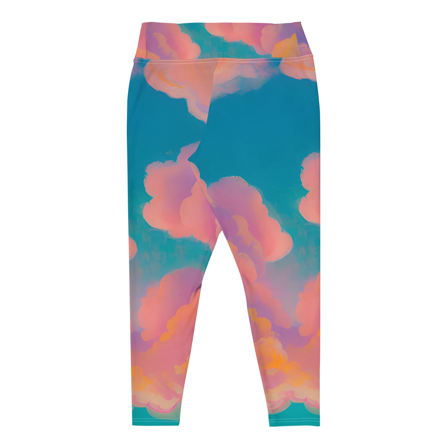 Roseate Sunset Plus Size Leggings