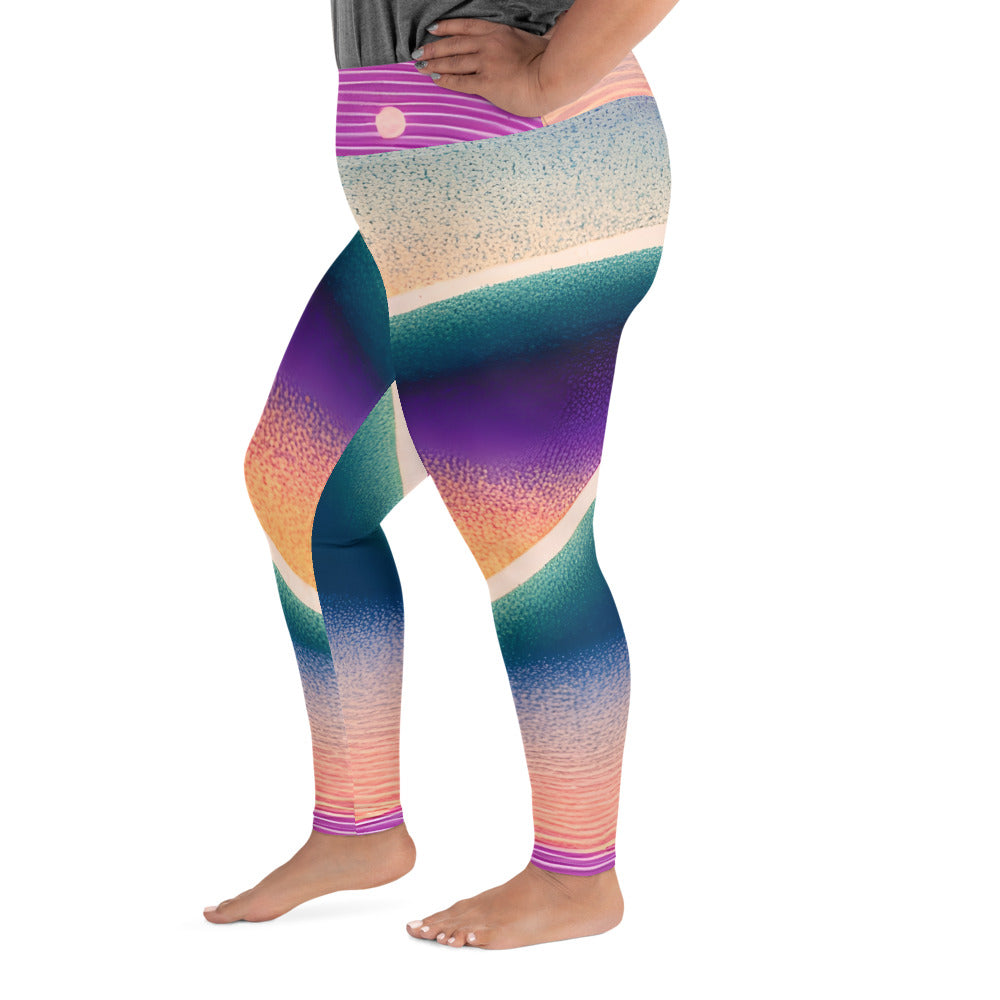 Soft Wave Plus Size Leggings