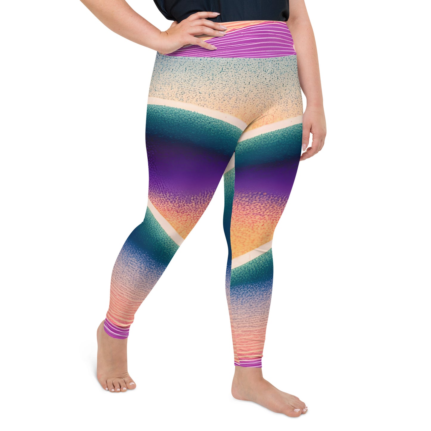 Soft Wave Plus Size Leggings