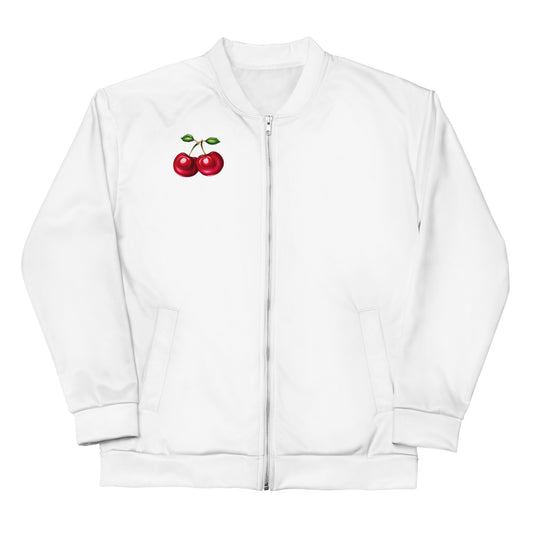 Cherry Bomber Jacket