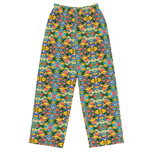 Daffodilic Pisces wide-leg pants