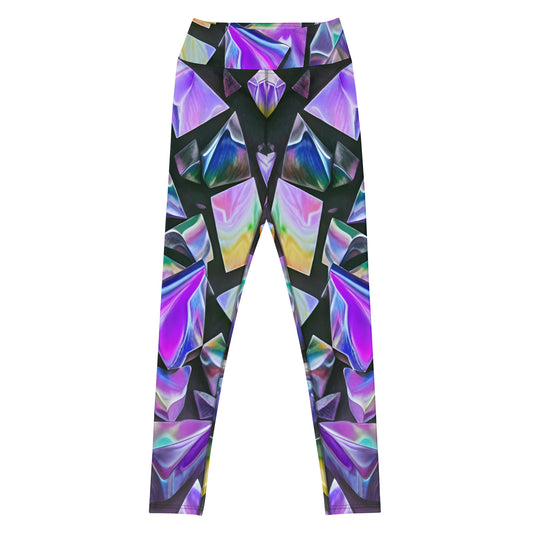 Night Crystals Yoga Bliss Leggings