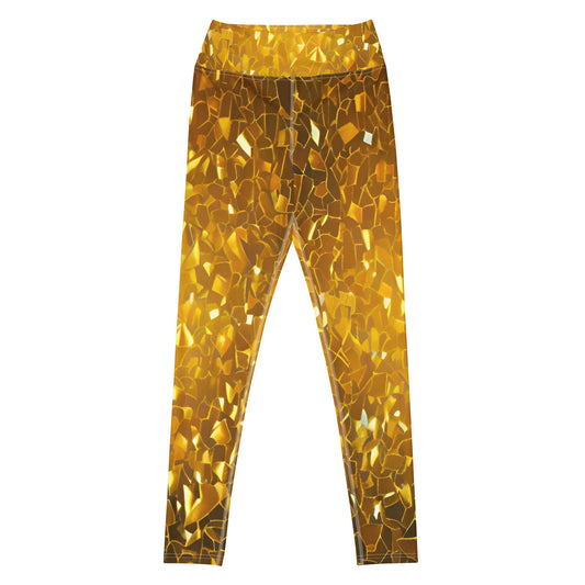 Golden Mirrors Yoga Bliss Leggings